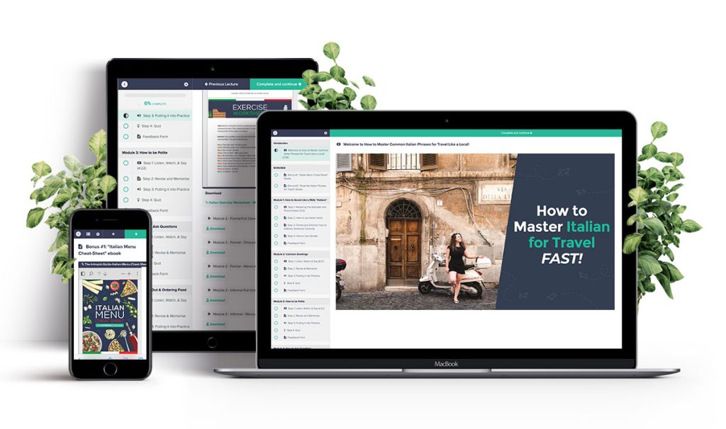 Intrepid Italian for Travel Course