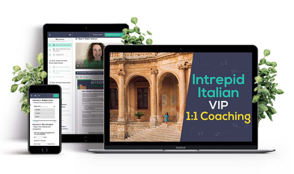Intrepid Italian 1-1 VIP Coaching Programme